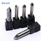 Coating Carbide Chamfer End Mill Cutters 60 Degree Angle